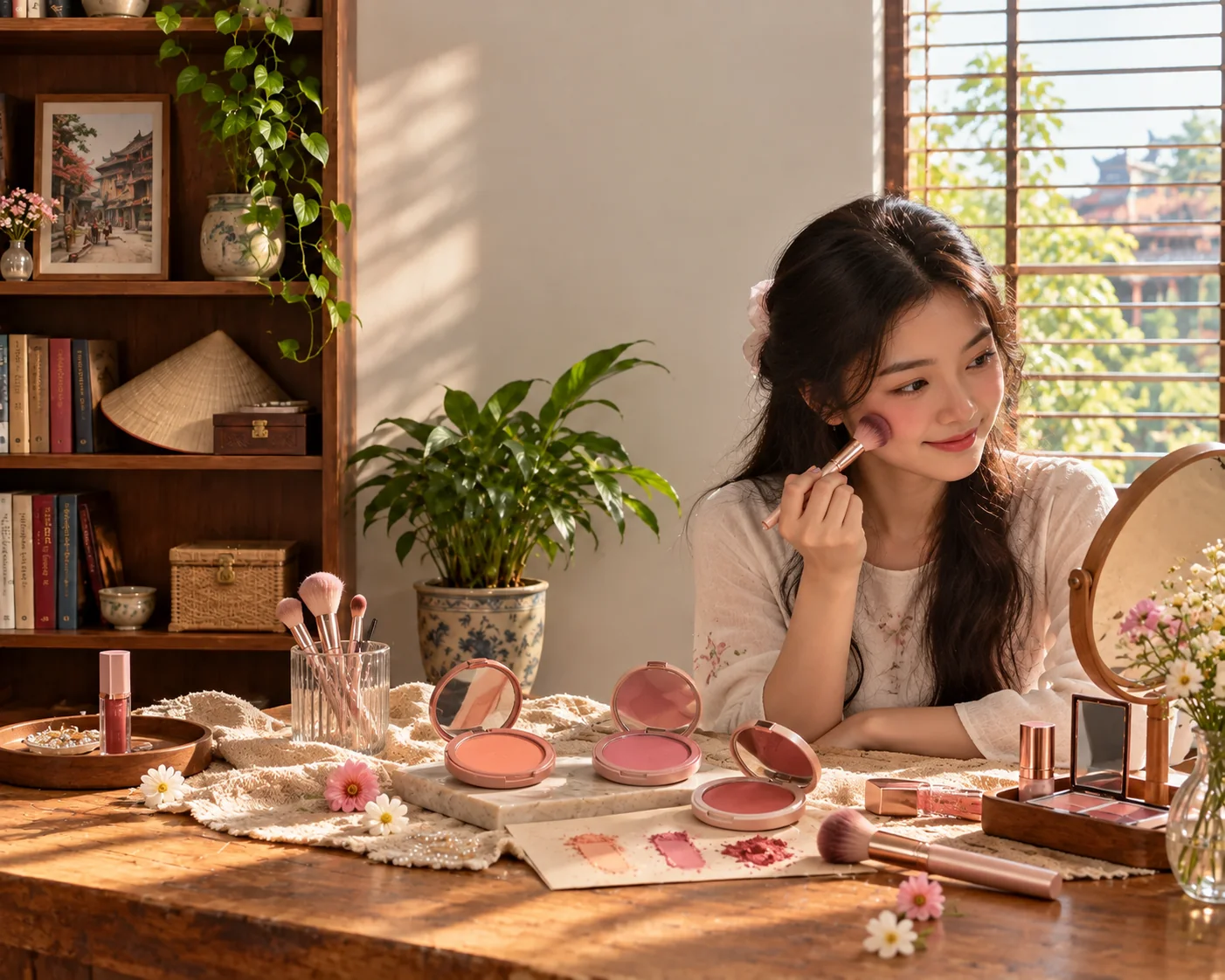 Phấn Má Tươi Tắn