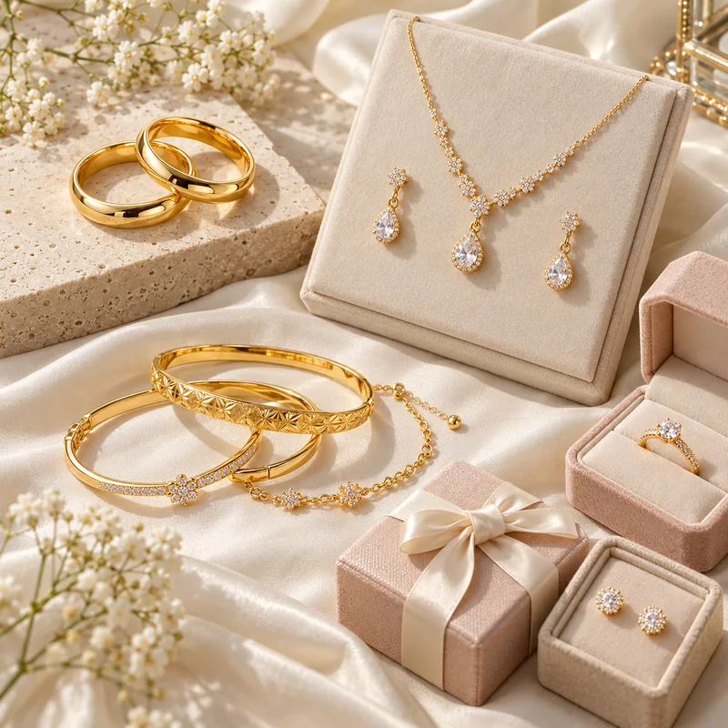Bốn Dòng Trang Sức Cưới
